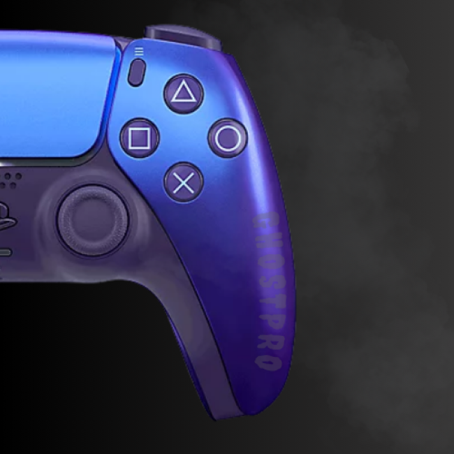 Manette réactive Chroma indigo